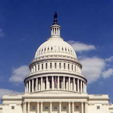 front of white house in washington dc
